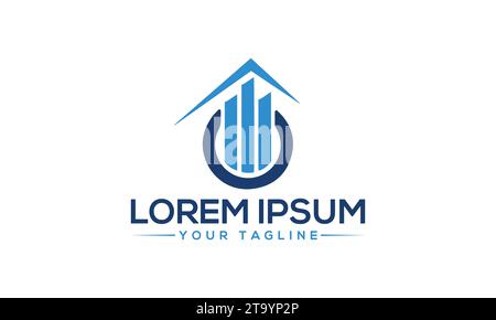 Finance Logo Design Unique and Professional Logo Design Stock Vector