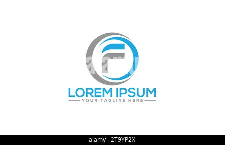 F logo Design Creative F logo design Stock Vector
