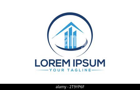Finance Logo Design Unique and Professional Logo Design Stock Vector