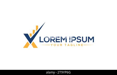 Finance Logo Design Unique and Professional Logo Design Stock Vector