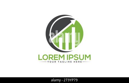 Finance Logo Design Unique and Professional Logo Design Stock Vector