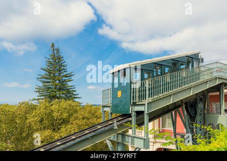 Pau, France. August 10, 2023. View of the picturesque Funiculaire de Pau Stock Photo