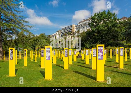 Pau, France. August 10, 2023. Tour des Geants, a memorial to the most important cycling race Stock Photo