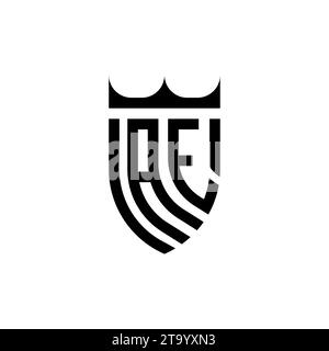 AE Luxury initial logo letters in high quality professional design that will print well Stock Vector