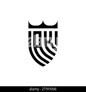 AK Luxury initial logo letters in high quality professional design that will print well Stock Vector
