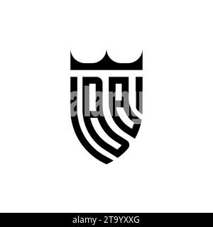 BB Luxury initial logo letters in high quality professional design that will print well Stock Vector