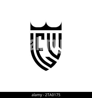 EL Luxury initial logo letters in high quality professional design that will print well Stock Vector