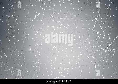 rain water drops against gradient grey background Stock Photo