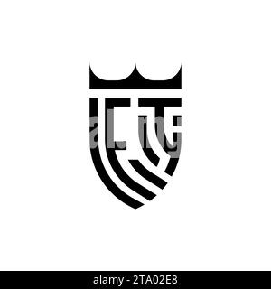 FI Luxury initial logo letters in high quality professional design that will print well Stock Vector