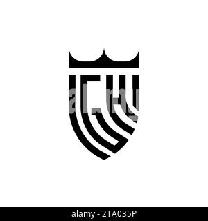 GH Luxury initial logo letters in high quality professional design that will print well Stock Vector