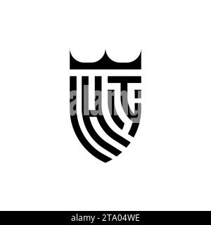 HI Luxury initial logo letters in high quality professional design that will print well Stock Vector