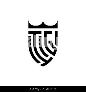 IG Luxury initial logo letters in high quality professional design that will print well Stock Vector