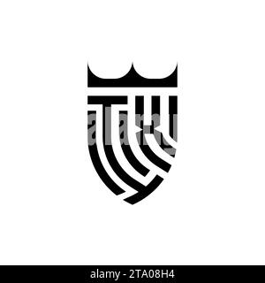 IX Luxury initial logo letters in high quality professional design that will print well Stock Vector