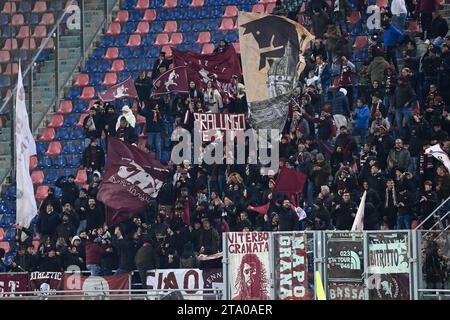 Bologna, Italy. 27th Nov, 2023. Torino Fc supporters during Bologna FC vs Torino FC, Italian soccer Serie A match in Bologna, Italy, November 27 2023 Credit: Independent Photo Agency/Alamy Live News Stock Photo