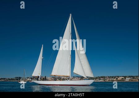 SAILING - PANERAI - TRANSAT CLASSIQUE 2012 - CASCAIS > LA BARBADE - START - CASCAIS (POR) - 02/12/2012 - PHOTO OLIVIER BLANCHET / DPPI - Valteam Stock Photo