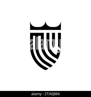 ML Luxury initial logo letters in high quality professional design that will print well Stock Vector