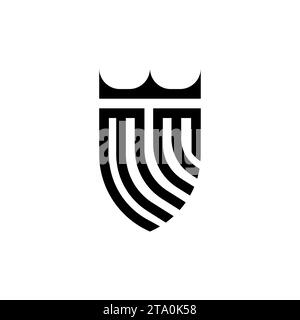 MM Luxury initial logo letters in high quality professional design that will print well Stock Vector
