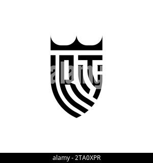 RI Luxury initial logo letters in high quality professional design that will print well Stock Vector