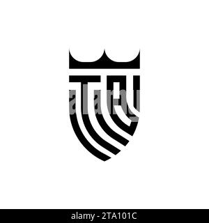 TB Luxury initial logo letters in high quality professional design that will print well Stock Vector