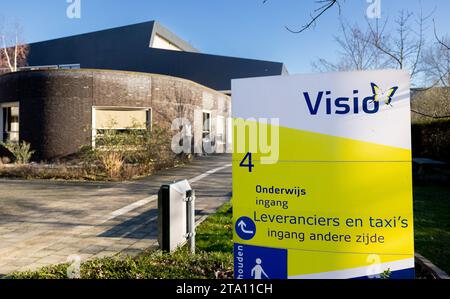 Rotterdam, Netherlands. 28th Nov, 2023. ROTTERDAM - Visio school in Rotterdam for blind and visually impaired children. ANP IRIS VAN DEN BROEK netherlands out - belgium out Credit: ANP/Alamy Live News Stock Photo