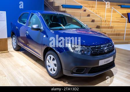 New Dacia Sandero Stepway car showcased at the Brussels Autosalon European  Motor Show. Brussels, Belgium - January 13, 2023 Stock Photo - Alamy