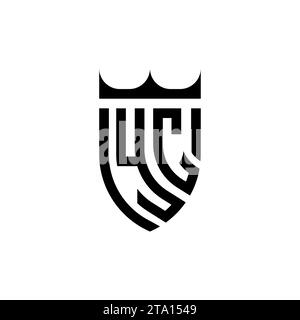YC Luxury initial logo letters in high quality professional design that will print well Stock Vector