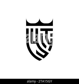YI Luxury initial logo letters in high quality professional design that will print well Stock Vector