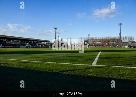 Rotterdam, The Netherlands. 28th Nov, 2023. Rotterdam - Overview during the 5th leg of the UEFA Youth League group stage between Feyenoord O19 v Atletico Madrid O19 at Nieuw Varkenoord on 28 November 2023 in Rotterdam, The Netherlands. Credit: box to box pictures/Alamy Live News Stock Photo