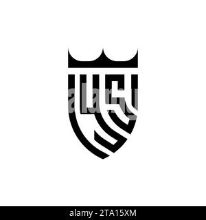 YS Luxury initial logo letters in high quality professional design that will print well Stock Vector
