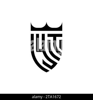 YT Luxury initial logo letters in high quality professional design that will print well Stock Vector