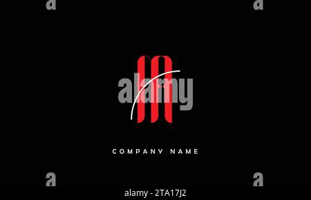 NA, AN, Abstract Letters Logo Monogram Stock Vector