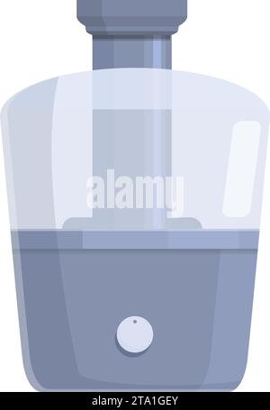 Plastic smoothie juicer icon cartoon vector. Blender ice. Vitamin fresh processor Stock Vector