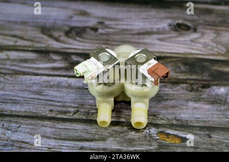 Inlet water valve of automatic electric washing machine that need to be ...