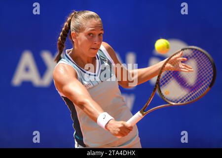 Diane Parry (France). Argentina Open WTA 202 Stock Photo