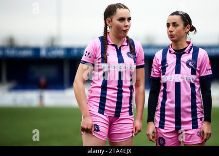Summer Roberts (9 Dulwich Hamlet), Phoebe Read (15 Dulwich Hamlet) Stock Photo