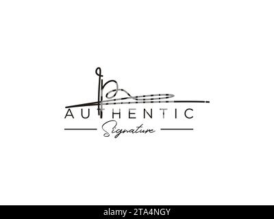 IP Signature Logo Template Vector. Stock Vector