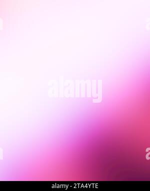 Gradient pink white glassmorphism frosted glass effect smooth bright abstract background Stock Photo