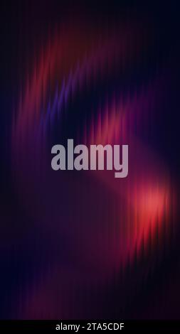 Abstract dark blue, purple and red glass effect background with vertical lines. High resolution full frame background with copy space. Stock Photo