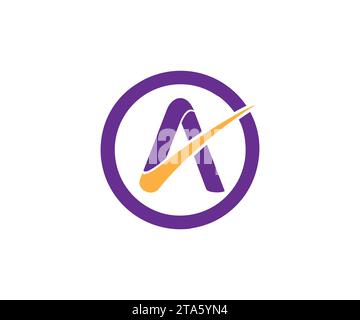 a logo design Stock Vector