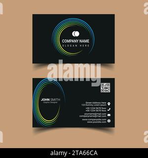 professional businerss card,business cards design,simple business card,business card design template,business card templates,business cards,modern bus Stock Vector