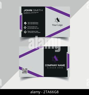 professional businerss card,business cards design,simple business card,business card design template,business card templates,business cards,modern bus Stock Vector