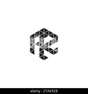 AZ initial logo letters in high quality professional design that will print well across any print media Stock Vector