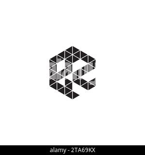 BZ initial logo letters in high quality professional design that will print well across any print media Stock Vector