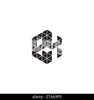 BX initial logo letters in high quality professional design that will print well across any print media Stock Vector