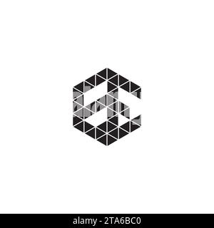 EE initial logo letters in high quality professional design that will print well across any print media Stock Vector