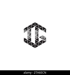 IG initial logo letters in high quality professional design that will print well across any print media Stock Vector