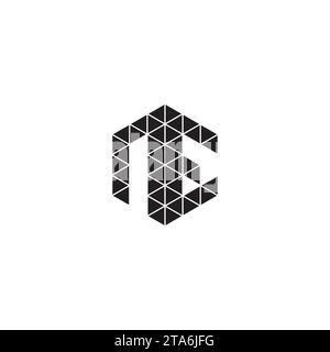 NE initial logo letters in high quality professional design that will print well across any print media Stock Vector