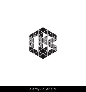 OB initial logo letters in high quality professional design that will print well across any print media Stock Vector
