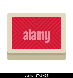 deck of playing cards icon isolated on white background. Vector illustration Stock Vector