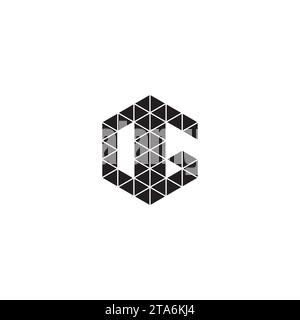 OG initial logo letters in high quality professional design that will print well across any print media Stock Vector